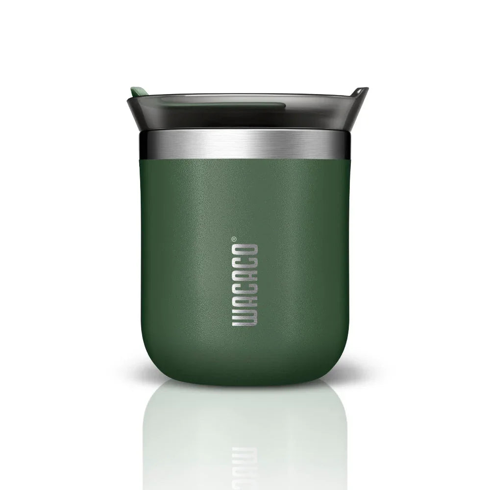 WACACO 180ml Octaroma Vacuum Insulated Mug - Green - Tashqila WACACO 180ml Octaroma Vacuum Insulated Mug - Green - Tashqila